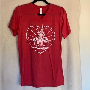 NWOT Disney’s Magic Kingdom True Love T-Shirt